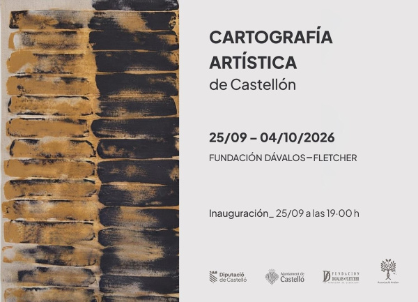 Cartografía artística de Castellón: exposición solidaria a beneficio de Antian y de la investigación sobre el déficit de ADSL