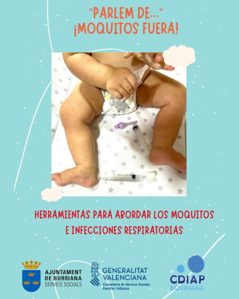 Burriana organiza un taller para formar a las familias en la prevención y tratamiento de afecciones respiratorias infantiles