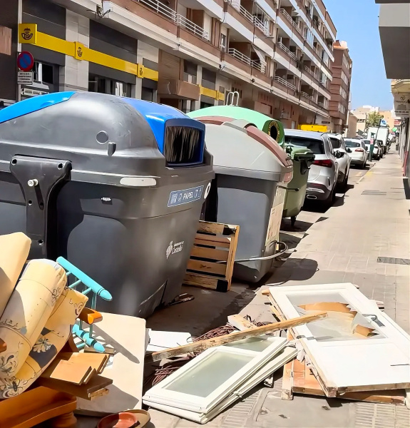 El PSPV advierte que más de la mitad de las familias de Castelló pagarán el doble por la tasa de basura