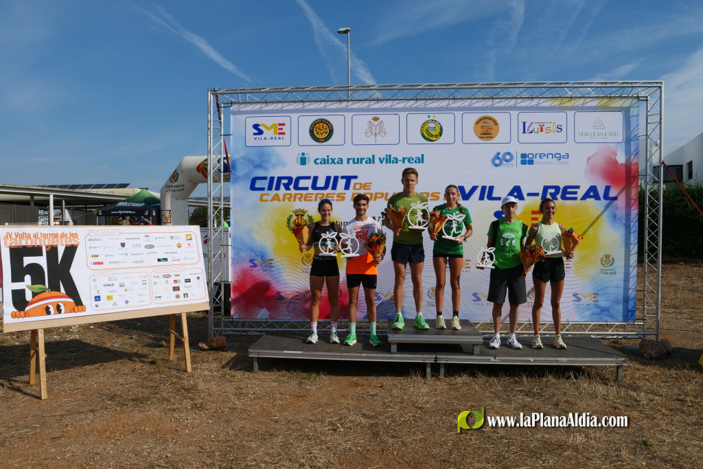 Rub�n Mu�oz i Marta Beltr�n guanyen la 5K Volta al terme de Les Tarongetes, destinada a l'Associaci� CDKL5