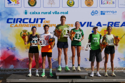 Rub�n Mu�oz i Marta Beltr�n guanyen la 5K Volta al terme de Les Tarongetes, destinada a l'Associaci� CDKL5