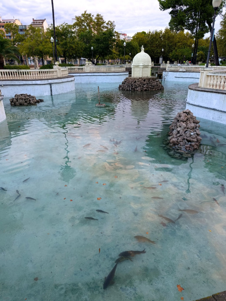 Castellón reutiliza los restos de poda para mejorar el suelo del Parque Ribalta
