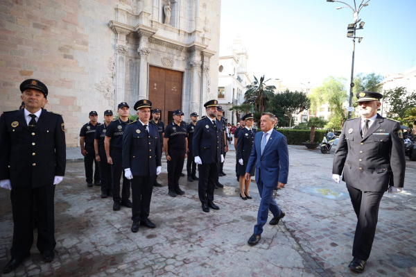 La Policía Local de Burriana celebra su día grande con homenaje a San Miguel Arcángel y distinciones