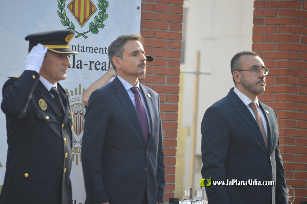 Vila-real conmemora la festivitat de Sant Miquel, patr� de la Policia Local, amb una jornada d'homenatge i reconeixement al cos i a les persones i entitats que col�laboren amb la seua tasca.