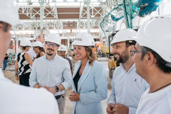 Begoña Carrasco destaca que el Mercado Central alcanza el 60% de la reforma con una inversión de 9,7 millones