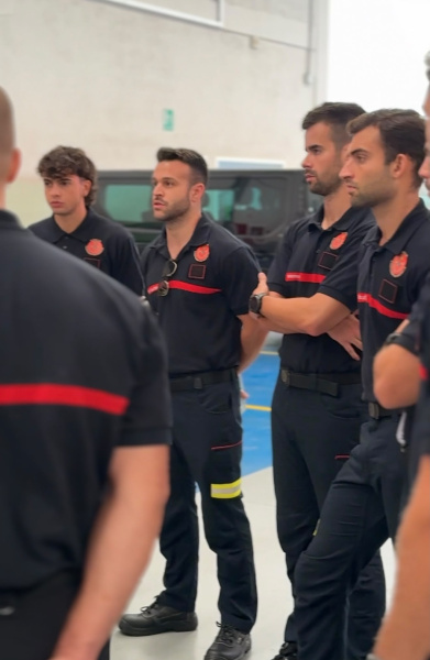 Castellón refuerza el SPEIS con nueve nuevos bomberos que ya trabajan en prácticas