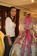 Isabel Lozano, fallera mayor de Don Bosco