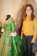 Sara Sánchez, fallera mayor infantil de La Mota.