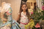 Claudia Borrás, fallera mayor infantil de Sant Blai