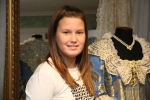 Maria del Carmen Capdevila, fallera mayor infantil del Club Ortega