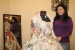 Patricia García, fallera mayor del Barrio Onda