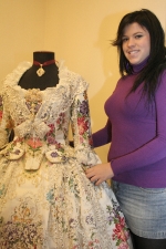 Patricia García, fallera mayor del Barrio Onda
