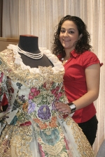 Laura Tornador, fallera mayor de La Mota.