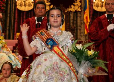 Ana Tejedo, nueva reina infantil de las fallas de 2009