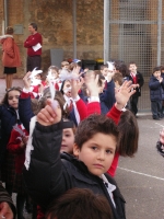 El colegio Illes columbretes celebra el Día de la Paz
