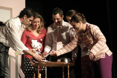 La Falla Caçadors concluye el III Concurs de Teatre en Valencià