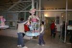 Els ninots entran en la exposición