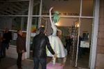 Els ninots entran en la exposición