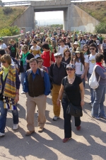 Miles de personas peregrinan a la Magdalena