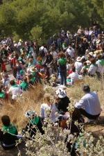 Miles de personas peregrinan a la Magdalena