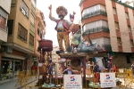 Las fallas ya lucen en sus emplazamientos.