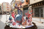 Las fallas ya lucen en sus emplazamientos.