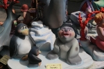 Las fallas ya lucen en sus emplazamientos.