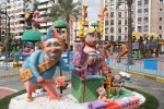 Las fallas ya lucen en sus emplazamientos.