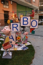 Las fallas ya lucen en sus emplazamientos.