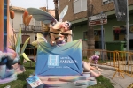 Las fallas ya lucen en sus emplazamientos.