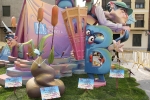 Las fallas ya lucen en sus emplazamientos.