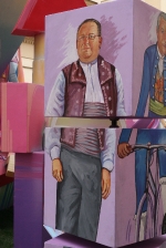 Las fallas ya lucen en sus emplazamientos.