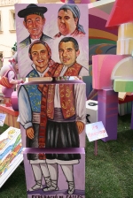 Las fallas ya lucen en sus emplazamientos.