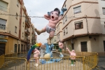 Las fallas ya lucen en sus emplazamientos.