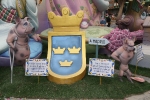 Las fallas ya lucen en sus emplazamientos.