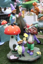 Las fallas ya lucen en sus emplazamientos.