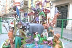 Las fallas ya lucen en sus emplazamientos.