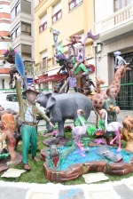 Las fallas ya lucen en sus emplazamientos.