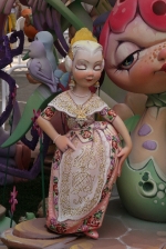 Las fallas ya lucen en sus emplazamientos.