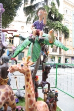 Las fallas ya lucen en sus emplazamientos.