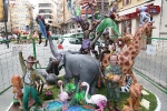 Las fallas ya lucen en sus emplazamientos.