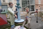 Las fallas ya lucen en sus emplazamientos.