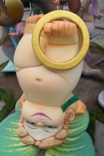 Las fallas ya lucen en sus emplazamientos.