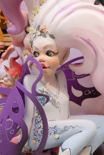 Las fallas ya lucen en sus emplazamientos.
