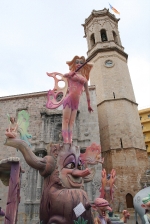 Las fallas ya lucen en sus emplazamientos.