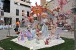 Las fallas ya lucen en sus emplazamientos.