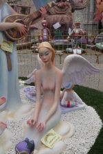 Las fallas ya lucen en sus emplazamientos.
