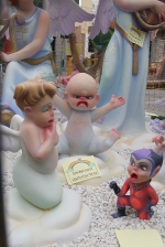 Las fallas ya lucen en sus emplazamientos.