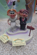 Las fallas ya lucen en sus emplazamientos.