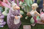 Las fallas ya lucen en sus emplazamientos.